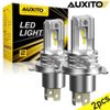 AUXITO H4 LED Headlight Bulb Conversion Kit High Low Beam Lamp 6500K Super White