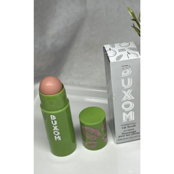 Buxom Power-full Lip Scrub Sweet Guava Made In Italy 6.0g/0.21 Oz