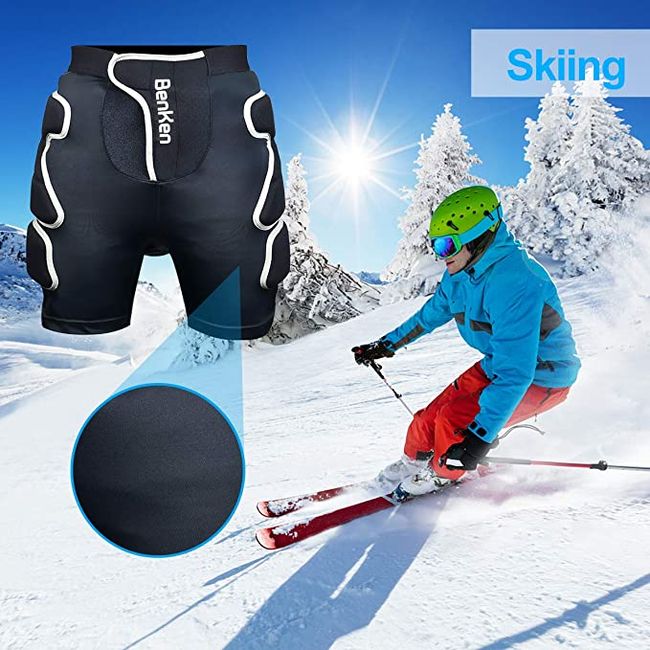 Protective Shorts for Skiing Snowboarding Skating Skateboarding