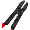Rolson 20814-H1 230 mm Multi Purpose Crimping Tool, Black