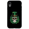 Skull Shamrock Hat Case for iPhone XR