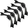 5 Pack 1" Plastic PEX Pipe 90 Degree Bend Support with Mounting Plate