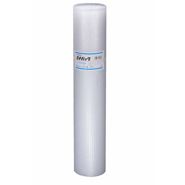 Sakai Chemical #400SS 35.4 inches (900 mm) x 32.8 ft (10 m) Cushioning Material Roll, Mina Pack, No Paper Tube (Polyethylene, Air Cap)