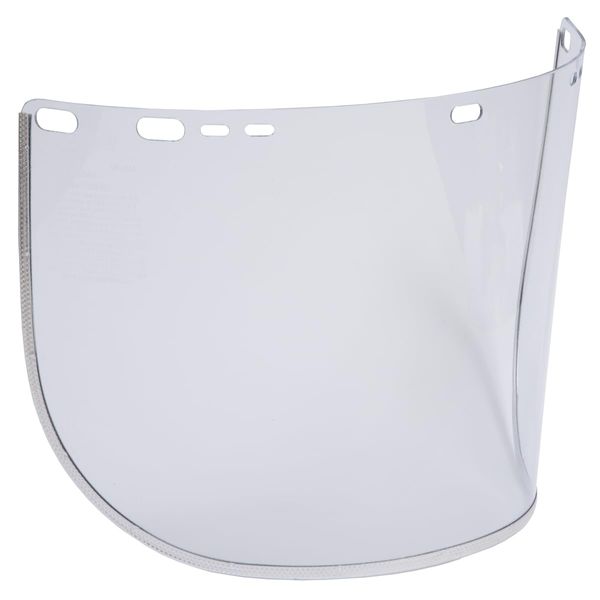 Face Shield Visor, Acetate, 8inHx15-1/2inW