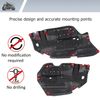 2Pcs Engine Splash Shield Guard Under Panel Cover For Toyota Camry 2012-2014