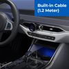 prio 15 W Wireless Car Charger MAG (USB C) Black