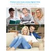 HAPJOYS Reading Glasses for Women Men Stylish Readers +1.75 Lightweight Reader Glasses for Reading 3 Pack Black/Tortoise/Clear Frame