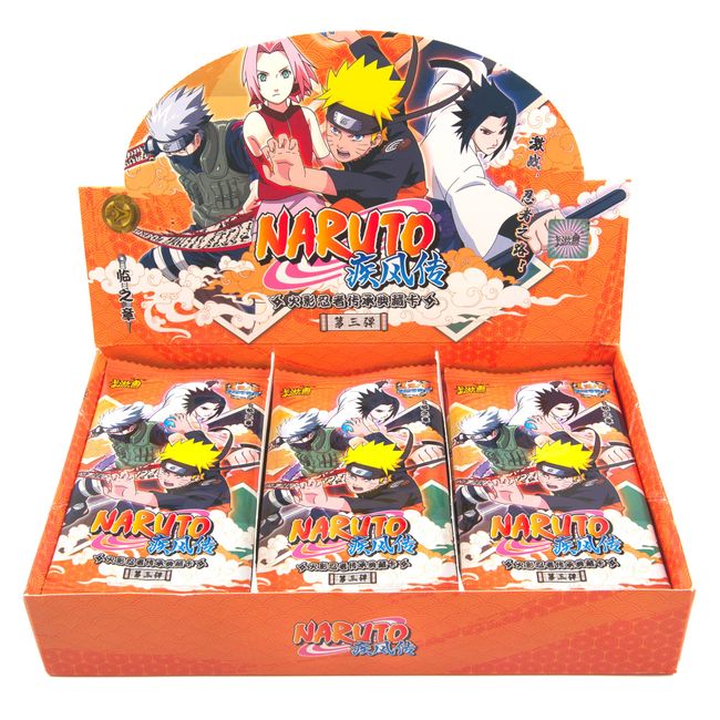 AW Anime WRLD NarutoNinja Cards Booster Box – Official CCG TCG Collectable Playing/Trading Card (Flash Box - 36 Packs)