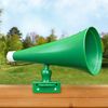 Gorilla Playsets 07-0022-G Megaphone Plastic Swing Set Accessory with Mount, Green