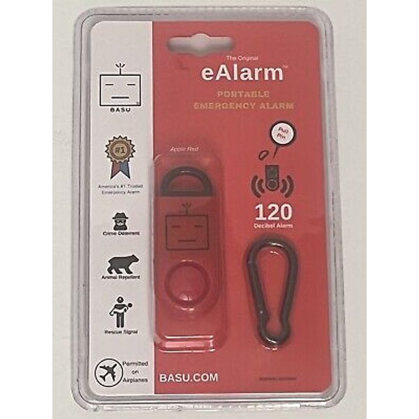 Personal Safety Keychain Alarm 120 dB Anti-attack Emergency Red