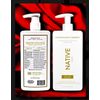 2pk NATIVE Coconut Milk & Turmeric Curl Care Shampoo 487ml Each