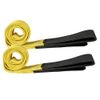 2pcs  6'x2" Lifting Strap 9000 lbs Breaking Strength Eye-Eye Web Sling Straps