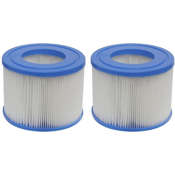 SUDS-ONLINE Replacement filters for Inflatable Spa Hot Tubs Purchased in 2020 & Later (Pack of 2) Compatible With Wave Spa