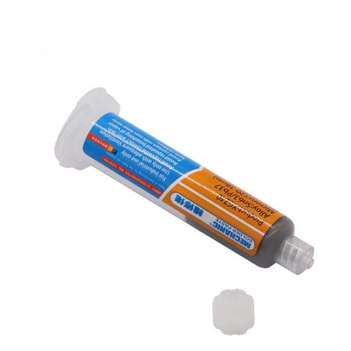 zmart Solder Paste Flux Syringe Type XG-Z40 SMD Sn63 / Pb37 25-45um 10cc Cream Solder