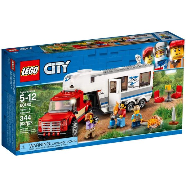 Lego City 60182 Camp Van and Pickup Truck