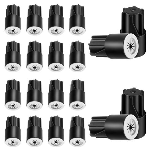 30PCS Waterproof Wire Connectors 22AWG-14AWG Waterproof Outdoor Wire Electrical Connectors Seal Outdoor Electrical Cable Terminal Twist Nuts Cap for Landscape Light, Wet Location Installation