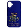 Massachusetts Territory Flower The Mayflower Case for iPhone 16 Plus