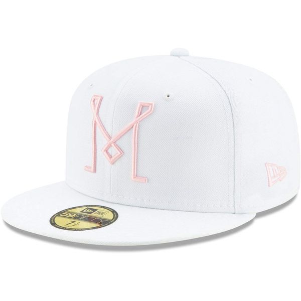New Era 59Fifty Fitted Cap - MLS Inter Miami weiß - 7 3/4