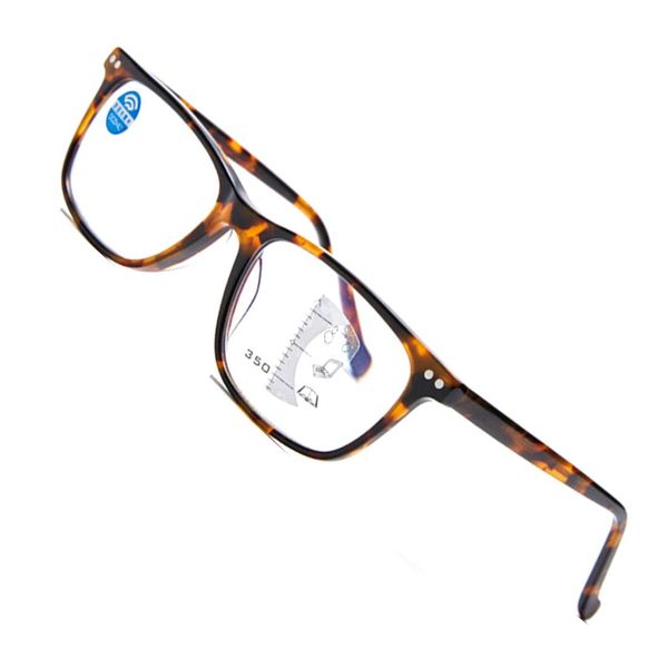 WENDA Stylish Multi-Focal Reading Glasses for Both Far and Far Fishing, Excursions (Tortoise, 2.5)