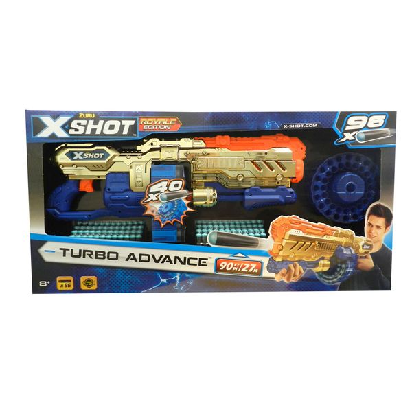 Zuru X-Shot Royale Edition Turbo Advance Golden Blaster