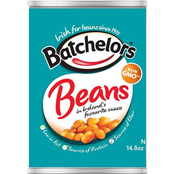 Batchelors Baked Beans In Tomato Sauce, 14.8-Ounce Cans (Pack of 12)