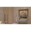 Novalinea - 36 Inch Linear Shower Drain with Brick Pattern Grate