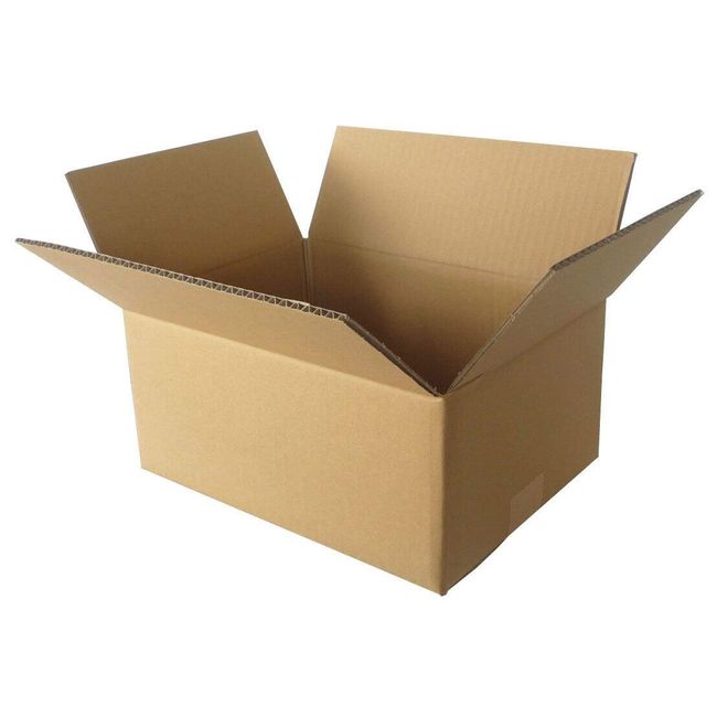 Box Bank FD07-0003 Cardboard Delivery 80 Size Set of 3 Cardboard Boxes for Moving and Shipping