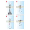 TOX toggle plug hook dowel Pirat Eddi-S M4 mm, 20 pieces, 024100171