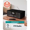 Bluetooth 5.2 Stereo System for Home | Powerful 60W CD Player with Inbuilt Stere