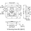 Penn Elcom L905/915Z Butterfly Latch PennBrite