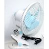 7" 2 SPEED OSCILLATING MULTI-USE FAN STAND UP WALL MOUNT, OR CLIP ON CIRCULATING