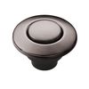 Moen AS-4201-BLS Garbage Disposal Air Switch Coordinating Decorative Button, Decorative Button Only, Housing Required, Black Stainless