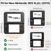 yufulai New 3DSLL Protective Case Protective Cover Clear Protective Frame for New 3DSLL