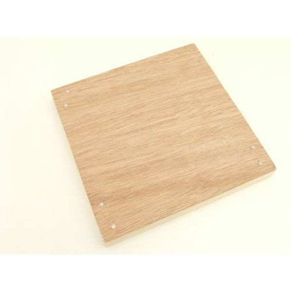 Fabric Panel Wooden Panel Custom-Built Wood Frame 45 cm by 45 cm