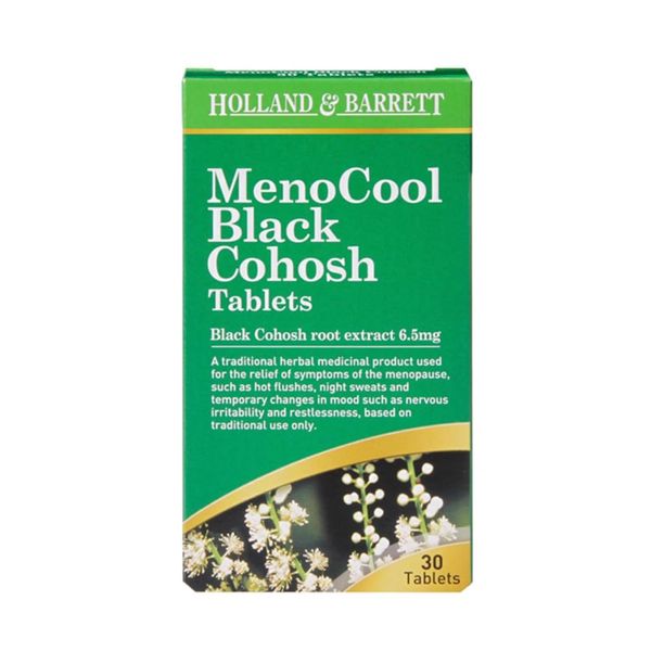 H&B MENOCOOL Black Cohosh TABS 30 CAPS