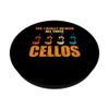 I Really Do Need All These Cellos Music Funny Cello PopSockets Swappable PopGrip