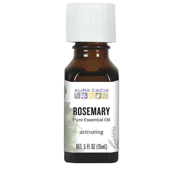 Aura Cacia Rosemary Essential Oils 0.5 fl oz