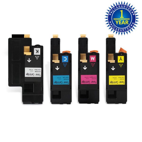 4 Pack Color Toner Cartridge Set for Dell E525W E525 525 Color Laser Printer