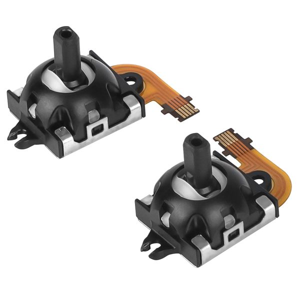 EEEKit Joysticks Replacement, 3D Analog Sensor Joysticks Module Thumb Sticks Repair Kit for PS5 Portal PSVR2 Controller, 2PCS