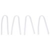 Balacoo 4pcs Preformed BTE Earmold Hearing Aid Tubes Hearing Machine Mold Tubes