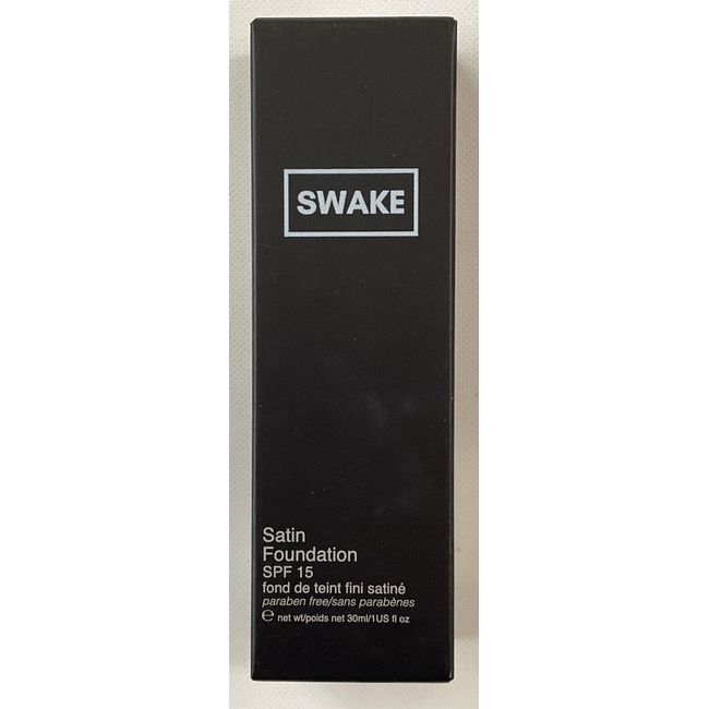 Swake, Water Resistant Sweatproof Foundation, Deep Umber