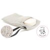 S&T INC. Exfoliating Soap Bag, Bar Soap Pouch and Soap Saver for Shower and Bath, 2 Pack, Grey, 7.6 Inch x 4.5 Inch