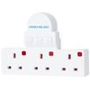 Pro-Elec 3 Switch Adaptor Gang