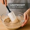 ToolUSA (2 Pack) 3-Piece Plastic Spatula Set | 9"-10" (22.9 cm-25.4 cm) Range | Versatile Kitchen Aid | Durable & Lightweight