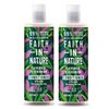 (2 Pack) - Faith in Nature - Lavender & Geranium Conditioner | 400ml | 2 PACK BUNDLE