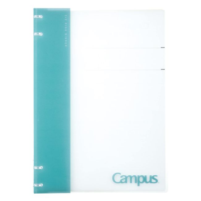 Kokuyo Loose Leaf Binder A4 Campus Notebook-like Binder, 30 Holes, Light Blue, L-NP174LB