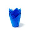 200 Bakery direct Blue tulip muffin wraps cases FREEPOST