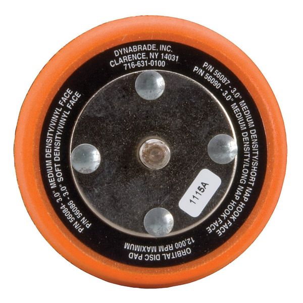 Dynabrade 56084 Non-Vacuum Disc Pad 3-Inch Diameter
