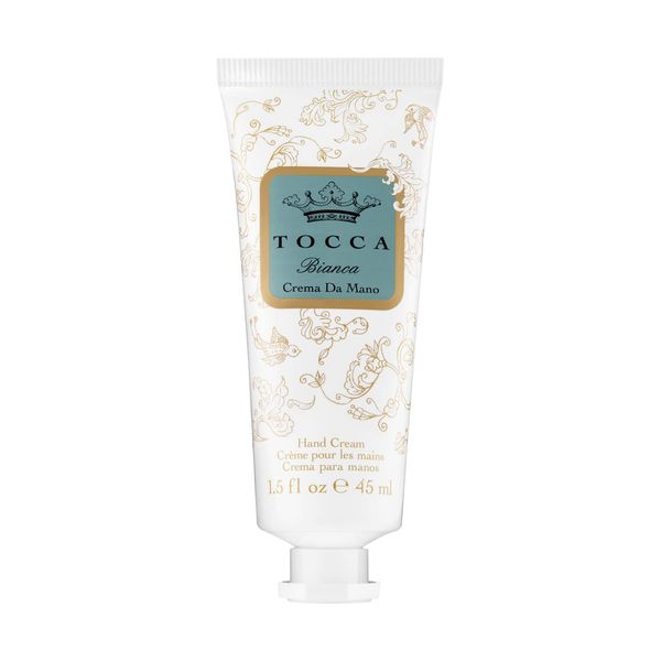 TOCCA Bianca Hand Cream, 1.5 fl oz (45 ml) (Moisturizing, Coconut Oil, Shea Butter)