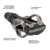 SHIMANO PD-M520 Pedals - Black, 9 16in